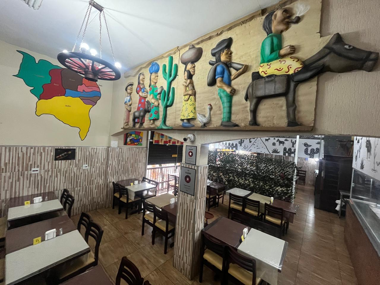 Visão do Restaurante Adega do Jabá
